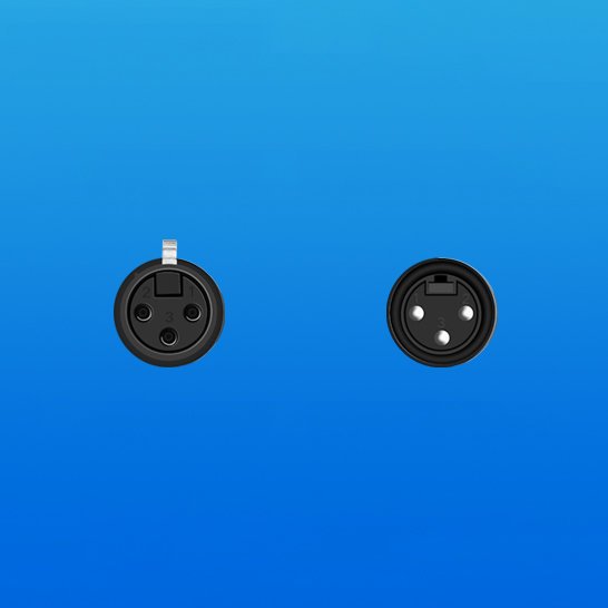 Ugreen AV130 66717 garso XLR (female) - XLR (male) kabelis mikrofonui / stiprintuvui 2m - juodas -- Audio Cables