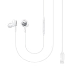 Samsung AKG laidinės in-ear ausinės USB-C baltos (EO-IC100BWEGEU) -- Headphones