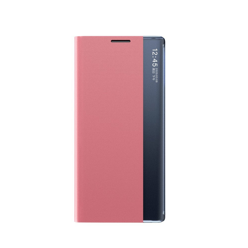 Knyginis dėklas Samsung Galaxy A72 4G – rožinis, su stovu -- Samsung Galaxy A72