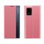 Knyginis dėklas Samsung Galaxy A72 4G – rožinis, su stovu -- Samsung Galaxy A72