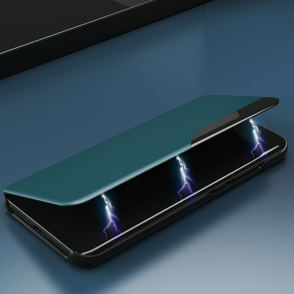 Eko odos atverčiamas dėklas Samsung Galaxy A72 4G – žalias -- Samsung Galaxy A72