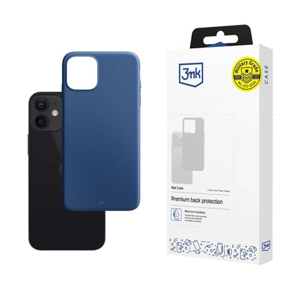 Apple iPhone 12 Mini - 3mk Matt Case mėlyna -- iPhone 12 Mini