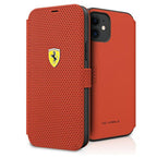 Ferrari atverčiamas dėklas iPhone 12 mini – raudonas -- iPhone 12 Mini
