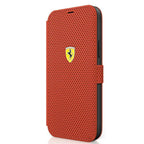 Ferrari atverčiamas dėklas iPhone 12 mini – raudonas -- iPhone 12 Mini