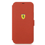 Ferrari atverčiamas dėklas iPhone 12 mini – raudonas -- iPhone 12 Mini