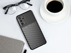 Thunder Case TPU dėklas Samsung Galaxy A72 4G – juodas -- Samsung Galaxy A72