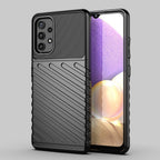 Thunder Case TPU dėklas Samsung Galaxy A72 4G – juodas -- Samsung Galaxy A72