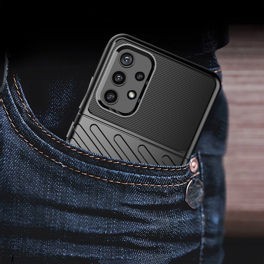 Thunder Case TPU dėklas Samsung Galaxy A72 4G – žalias -- Samsung Galaxy A72