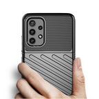 Thunder Case TPU dėklas Samsung Galaxy A72 4G – žalias -- Samsung Galaxy A72