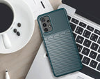 Thunder Case TPU dėklas Samsung Galaxy A72 4G – žalias -- Samsung Galaxy A72