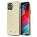 Guess Iridescent dėklas iPhone 12 Pro Max – auksinis -- iPhone 12 Pro Max