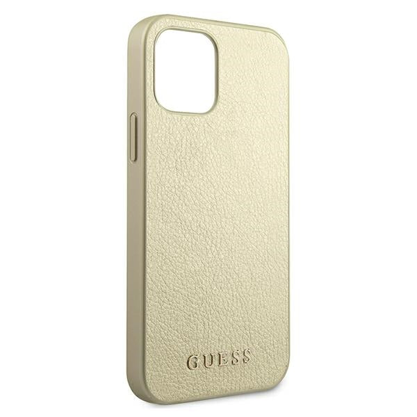 Guess Iridescent dėklas iPhone 12 Pro Max – auksinis -- iPhone 12 Pro Max