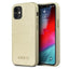 Guess Iridescent dėklas iPhone 12 mini – auksinis -- iPhone 12 Mini