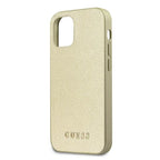 Guess Iridescent dėklas iPhone 12 mini – auksinis -- iPhone 12 Mini