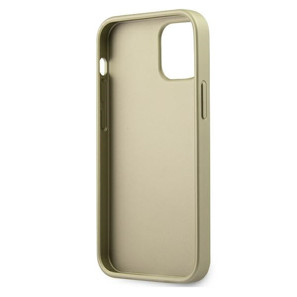 Guess Iridescent dėklas iPhone 12 mini – auksinis -- iPhone 12 Mini