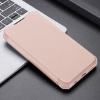Dux Ducis Skin X atverčiamas dėklas Galaxy A72 – rožinis -- Samsung Galaxy A72