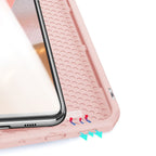 Dux Ducis Skin X atverčiamas dėklas Galaxy A72 – rožinis -- Samsung Galaxy A72