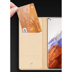 DUX DUCIS Skin Pro atverčiamas dėklas Xiaomi Mi 11 Pro – juodas -- Xiaomi Mi 11 Pro