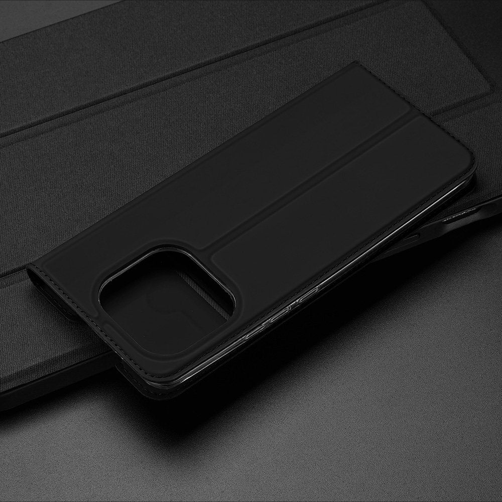 DUX DUCIS Skin Pro atverčiamas dėklas Xiaomi Mi 11 Pro – juodas -- Xiaomi Mi 11 Pro