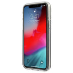 Guess dėklas iPhone 12 Pro Max – mėlynas Glitter Gradient -- iPhone 12 Pro Max