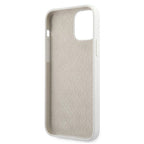 Guess silikoninis dėklas iPhone 12 mini – baltas -- iPhone 12 Mini