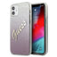 Guess dėklas iPhone 12 mini – rožinis (Glitter Gradient) -- iPhone 12 Mini