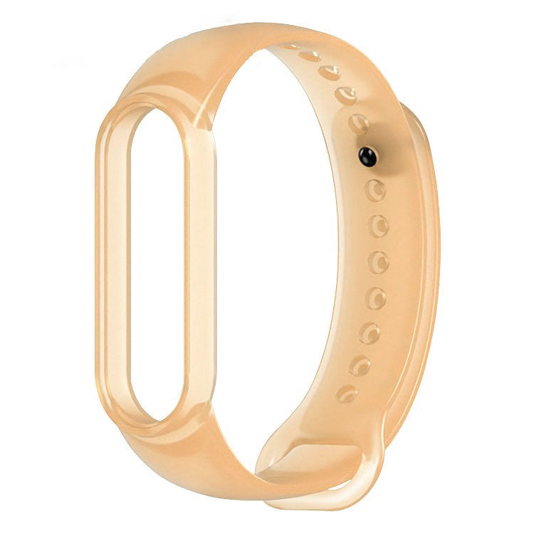 Silikoninis dirželis Xiaomi Mi Band 5/6 – auksinis