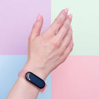 Silikoninis dirželis Xiaomi Mi Band 5/6 – auksinis