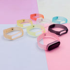 Silikoninis dirželis Xiaomi Mi Band 5/6 – auksinis