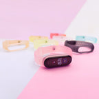 Silikoninis dirželis Xiaomi Mi Band 5/6 – auksinis