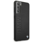 BMW Signature dėklas Galaxy S21+ – juodas -- Samsung Galaxy S21+