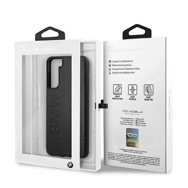 BMW Signature dėklas Galaxy S21+ – juodas -- Samsung Galaxy S21+