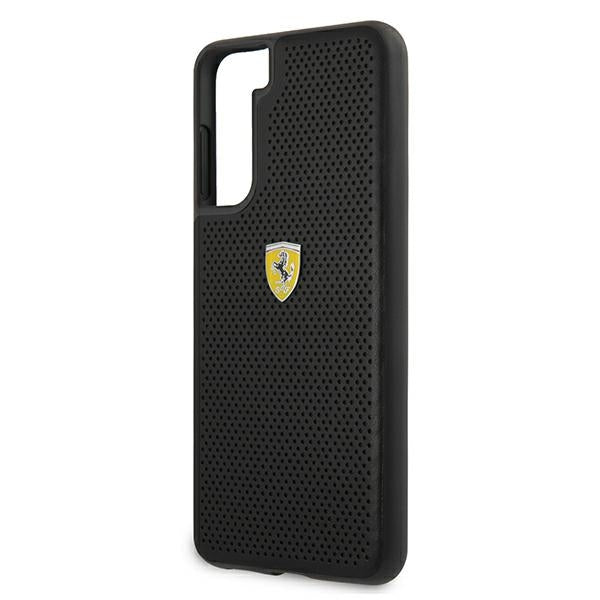 Ferrari dėklas Samsung Galaxy S21+ – juodas -- Samsung Galaxy S21+