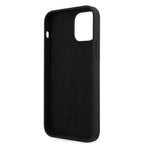 Guess silikoninis dėklas iPhone 12 Pro Max – juodas -- iPhone 12 Pro Max