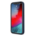 Guess silikoninis dėklas iPhone 12 mini – mėlynas -- iPhone 12 Mini