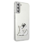 Karl Lagerfeld Choupette Fun dėklas Galaxy S21+ – skaidrus -- Samsung Galaxy S21+