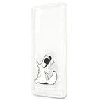 Karl Lagerfeld Choupette Fun dėklas Galaxy S21+ – skaidrus -- Samsung Galaxy S21+