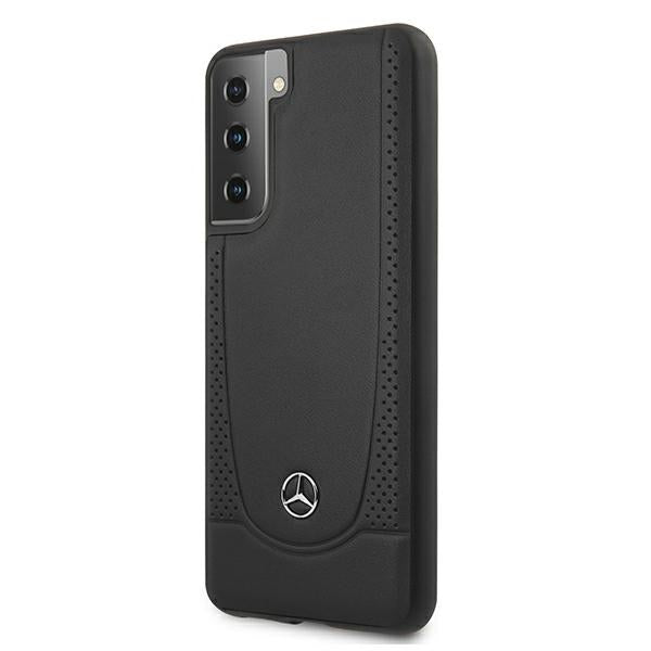 Mercedes-Benz odinis dėklas Galaxy S21+ – juodas -- Samsung Galaxy S21+