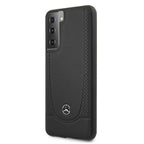 Mercedes-Benz odinis dėklas Galaxy S21+ – juodas -- Samsung Galaxy S21+
