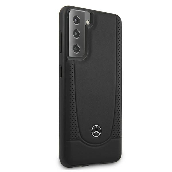 Mercedes-Benz odinis dėklas Galaxy S21+ – juodas -- Samsung Galaxy S21+