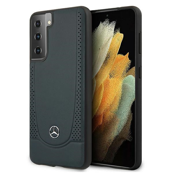 Mercedes-Benz Urban Line odinis dėklas Galaxy S21+ – mėlynas -- Samsung Galaxy S21+