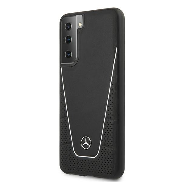 Mercedes-Benz Dynamic Line odinis dėklas Galaxy S21+ – juodas -- Samsung Galaxy S21+