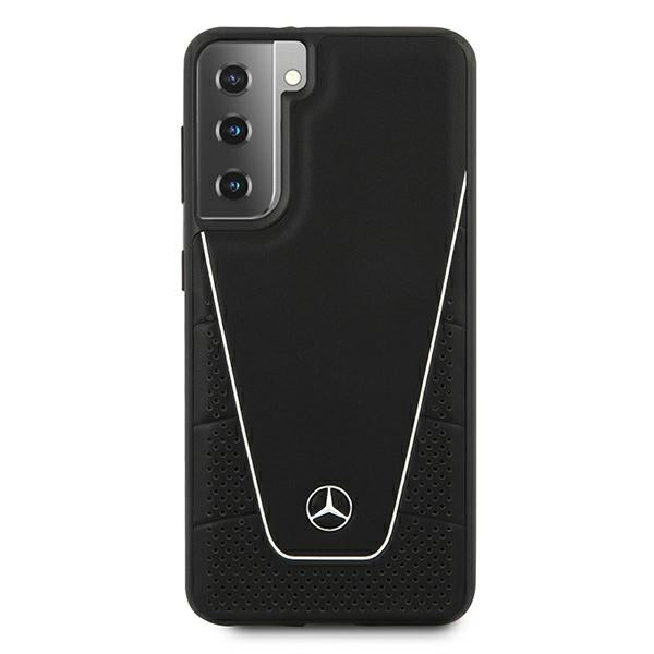 Mercedes-Benz Dynamic Line odinis dėklas Galaxy S21+ – juodas -- Samsung Galaxy S21+