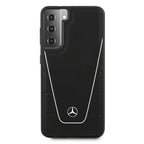 Mercedes-Benz Dynamic Line odinis dėklas Galaxy S21+ – juodas -- Samsung Galaxy S21+