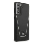 Mercedes-Benz Dynamic Line odinis dėklas Galaxy S21+ – juodas -- Samsung Galaxy S21+