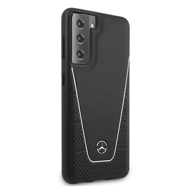 Mercedes-Benz Dynamic Line odinis dėklas Galaxy S21+ – juodas -- Samsung Galaxy S21+