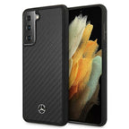 Mercedes-Benz Dynamic Line odinis dėklas Galaxy S21+ – juodas -- Samsung Galaxy S21+