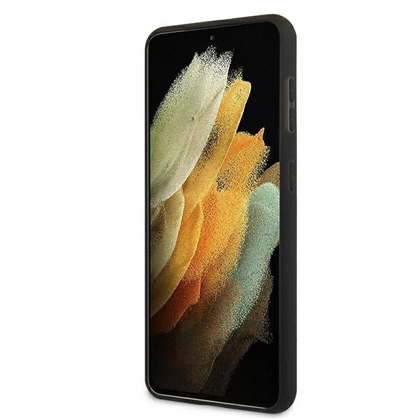 Mercedes-Benz Dynamic Line odinis dėklas Galaxy S21+ – juodas -- Samsung Galaxy S21+