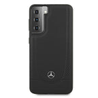 Mercedes-Benz Urban Line odinis dėklas Galaxy S21 – juodas -- Samsung Galaxy S21