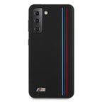 BMW silikoninis dėklas Samsung Galaxy S21+ – juodas -- Samsung Galaxy S21+